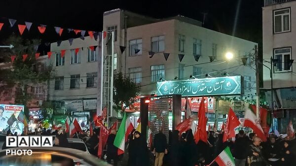 حضور باشکوه مردم کرج در صد و نوزدهمین شب از عزاداری‌های حسینی