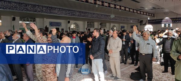 برگزاری همایش بزرگ بسیج در مصلی امام خامنه‌ای شیروان