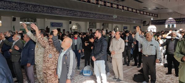 برگزاری همایش بزرگ بسیج در مصلی امام خامنه‌ای شیروان