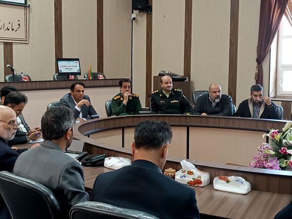 نشست برنامه ریزی روز جهانی قدس در فرمانداری گناباد 