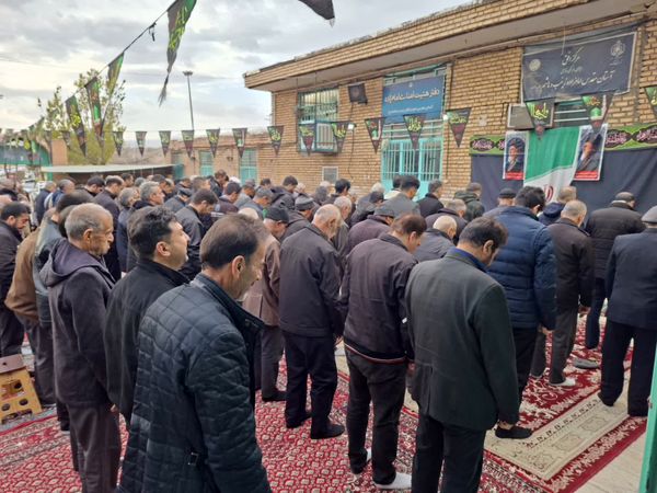لحظات انس با خدا در نماز عید فطر شهر کهک