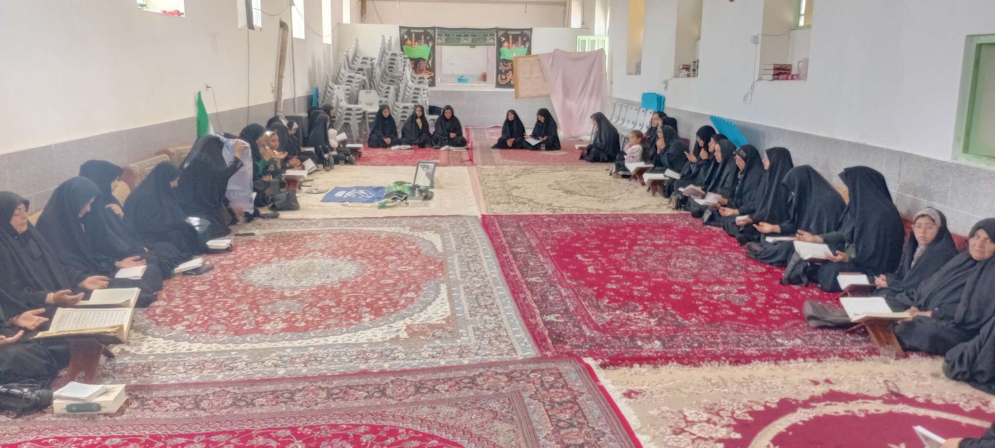 مراسم سوگواری شهادت امام صادق ع در روستای میرآباد