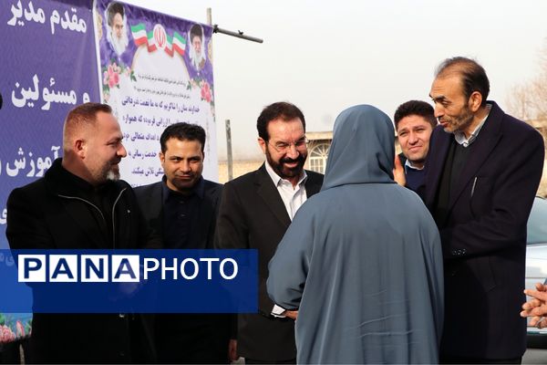 آیین افتتاح مدرسه ۱۴ کلاسه روستای خیرآباد