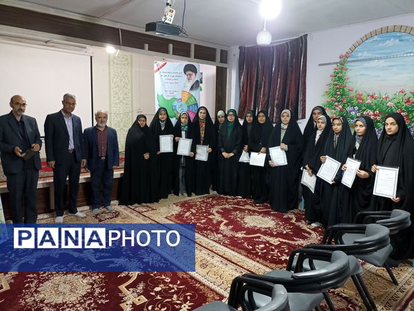 تجلیل از دبیر و اعضای قرارگاه طرح میدان ۱۴صفر۳