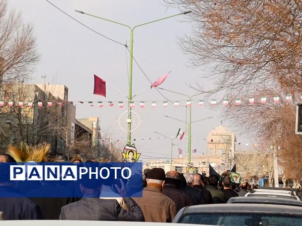 مراسم تشییع حجت‌الاسلام والمسلمین سید هاشم سجادی نسب در برخوار