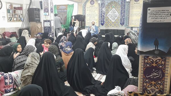 افتتاحیه اعتکاف در مسجد قائم المهدی جاهدشهر 