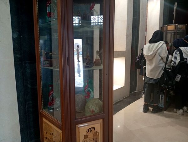 بازدید دانش‌آموزان پایه نهم سروقد از باغ موزه مشهد