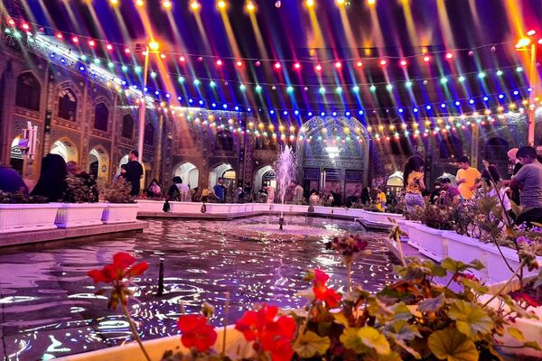 حال و هوای حرم  شاه‌‌عبدالعظیم حسنی در چهلم شهدای خدمت