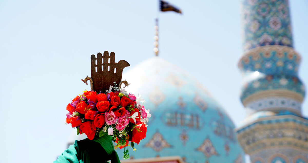 عزاداری روز تاسوعا در مسجد مقدس جمکران