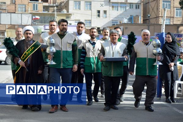 عطر رضوی در جشن نیمه شعبان مدرسه حکمت