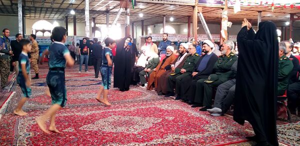  آیین افتتاحیه نمایشگاه پایگاه‌های مقاومت بسیج اسوه‌ شهرستان ملایر