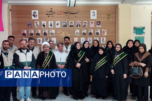 مراسم چهارشنبه‌ امام‌ رضایی در بهارستا‌ن دو