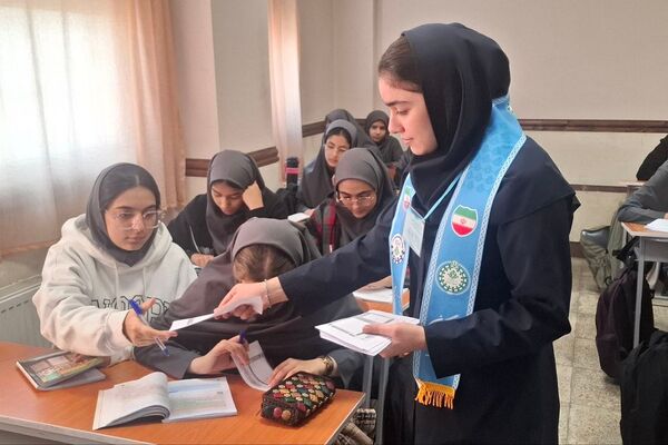 شور انتخاباتی دانش آموزان چهاردانگه