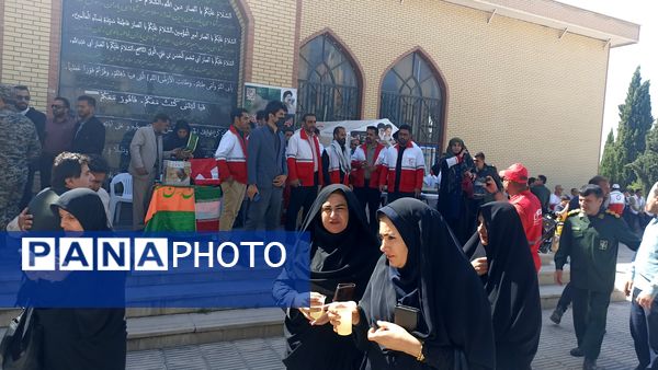 مراسم سالگرد شهدای خدمت در یاسوج