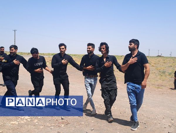 عزاداری ظهر عاشورا در روستای حسن آباد بلهر 