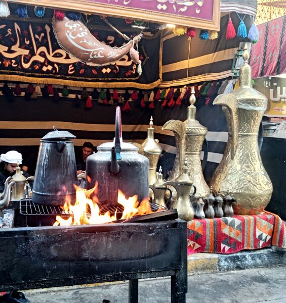 پیاده روی اربعین  و زیارت حرمین مطهر امام حسین علیه السلام و حضرت ابوالفضل عباس علیه السلام 