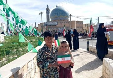 حماسه حضور در راهپیمایی 22 بهمن در لارستان