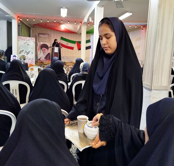 یادواره شهدا در دبیرستان شاهد فاطمیه مشهد