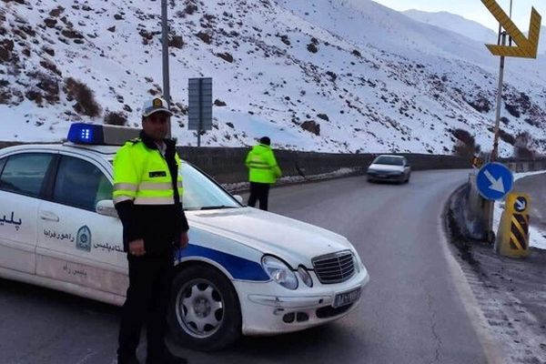 جاده هراز یک‌طرفه شد