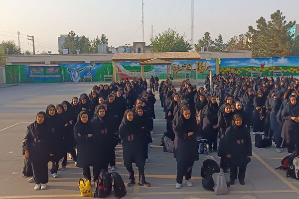 مراسم وفات حضرت معصومه(س) در دبیرستان الغدیر قیامدشت ری یک