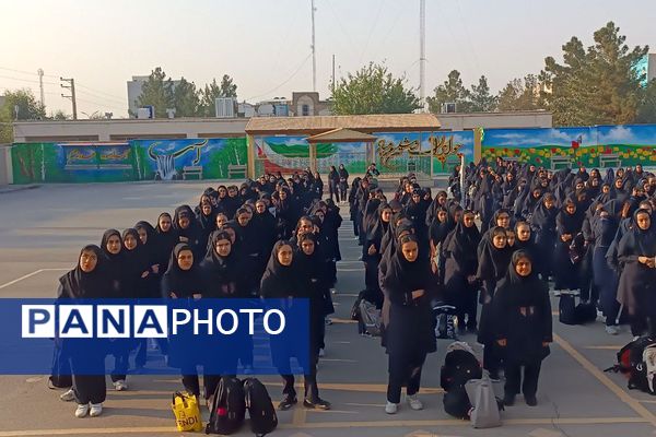 مراسم وفات حضرت معصومه(س) در دبیرستان الغدیر قیامدشت ری یک