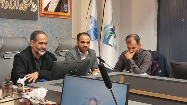 دیدار دانشجویان دانشگاه آزاد با نماینده مجلس شورای اسلامی در کرج 