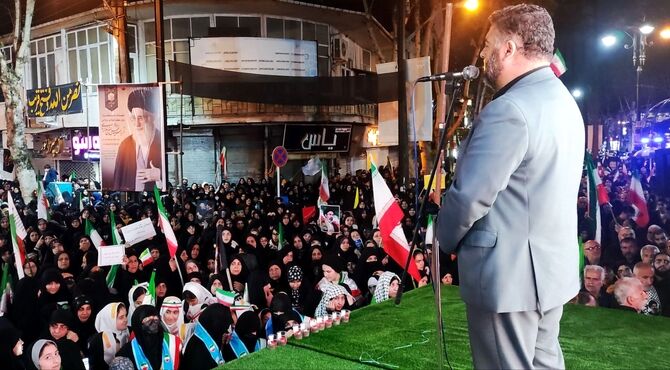 حضور بیش از 500 دانش‌آموز لنگرودی در اربعین رهبر شهید و شهدای میناب 