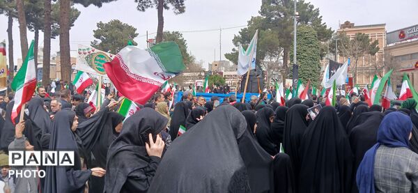 حضور پر شور مردم ولایت مدار نیشابور در راهپیمایی روز قدس 