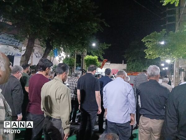 نماز استغاثه در خروش حماسی هفتاد و پنجم
