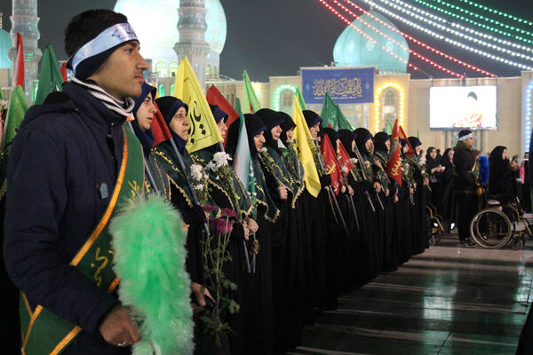 آیین شکرگذاری خادمان مسجد مقدس جمکران