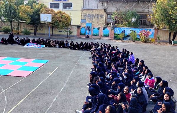 یک روز ورزشی در آموزشگاه شهاب 