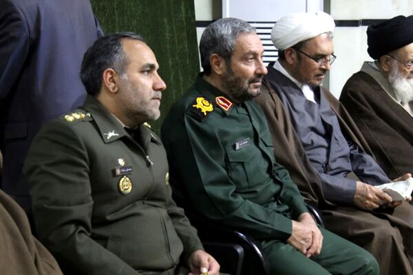 مراسم اولین سالگرد شهادت مدافع حرم سرتیپ شهید سیدرضی موسوی در زنجان