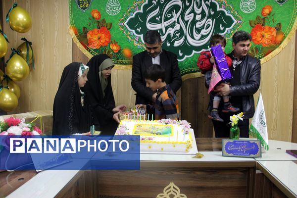 جشن نیمه‌شعبان و گرامیداشت تولد فرزندان شهدای اقتدار در سازمان دانش‌آموزی آذربایجان شرقی