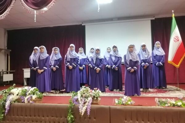 جشنواره دانش‌آموزی سرود در هنرستان سعادت پردیس 
