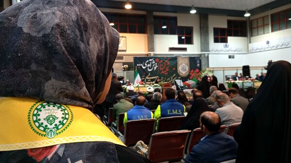 آیین استقبال از ۶ شهید گمنام در استان چهارمحال و بختیاری