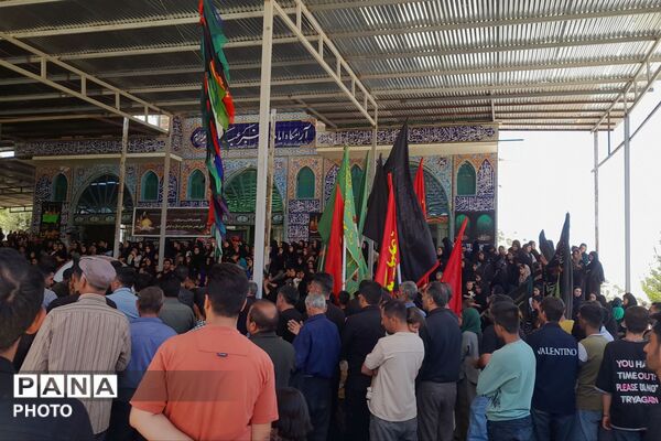 طنین «یا حسین» در آستان امامزاده قنبر عبدال
