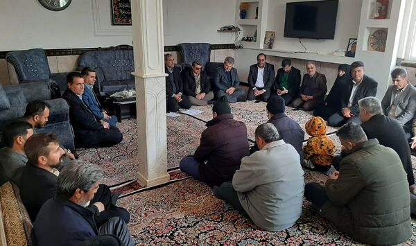 افتتاح پروژه‌های مقاوم‌سازی مسکن روستایی در روستای چشمه‌قنداب 