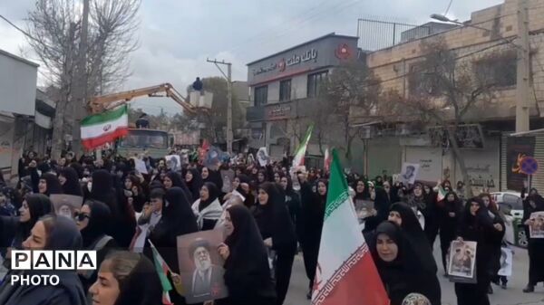 حضور پر شور مردم کوهدشت در راهپیمایی عظیم روز قدس