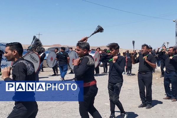 مراسم جاماندگان اربعین در مشهد مقدس