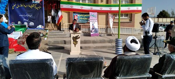 آئین بازگشایی مدارس در شهرستان گلبهار