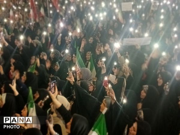 نود و نهمین شب از اجتماعات مردمی نیشابور 