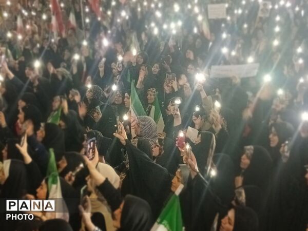 نود و نهمین شب از اجتماعات مردمی نیشابور 