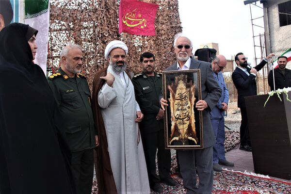 مراسم دومین سالگرد خاکسپاری شهید گمنام آموزشکده فنی دختران قم