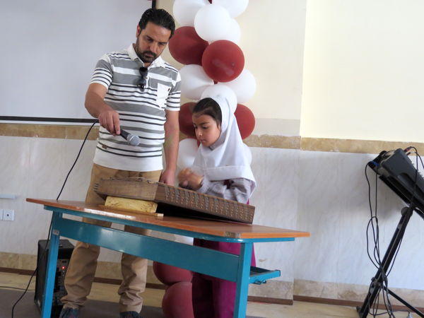 جشن الفبا در مدرسه دخترانه امام خمینی(ره) بجنورد