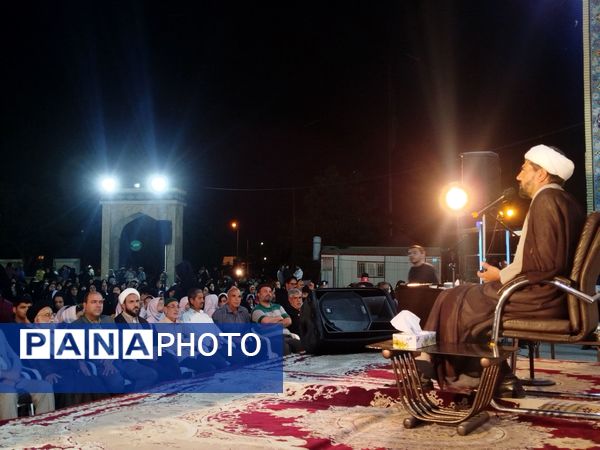 مراسم نخستین سالگرد شهدای خدمت در گلزار شهدای گمنام نیشابور 