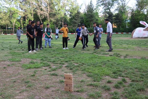 سپری شدن اوقات فراغت زیارت اولی‌ها با بازی‌های تاما  