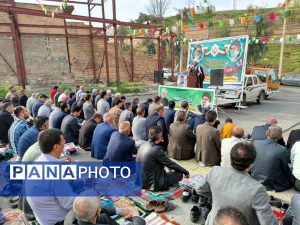 نماز عید فطر در پلدختر و معمولان