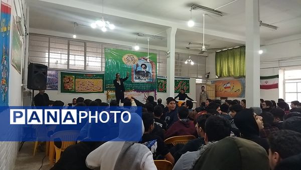 برگزاری جشن روز جوان و آغاز دهه فجر در دبیرستان شاهد ابوذر غفاری نیشابور 