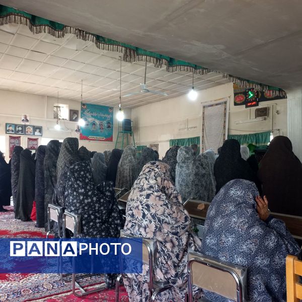 اقامه باشکوه نماز عید سعید فطر در روستای گزکوه 