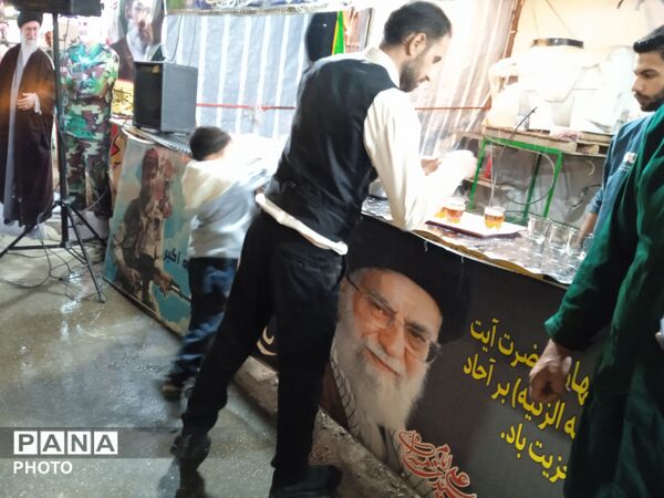 برپا شدن مواکب در حسینیه فضل نیشابور 